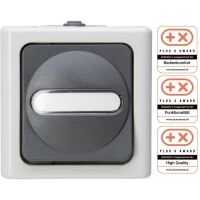 Kopp BLUE ELECTRIC - Universalschalter (Aus-/Wechsel),...