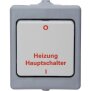 STANDARD - Heizungshauptschalter, Farbe: grau