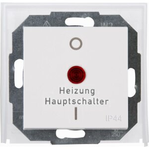 ATHENIS IP44 - Heizungshauptschalter, mit Aufdruck,...