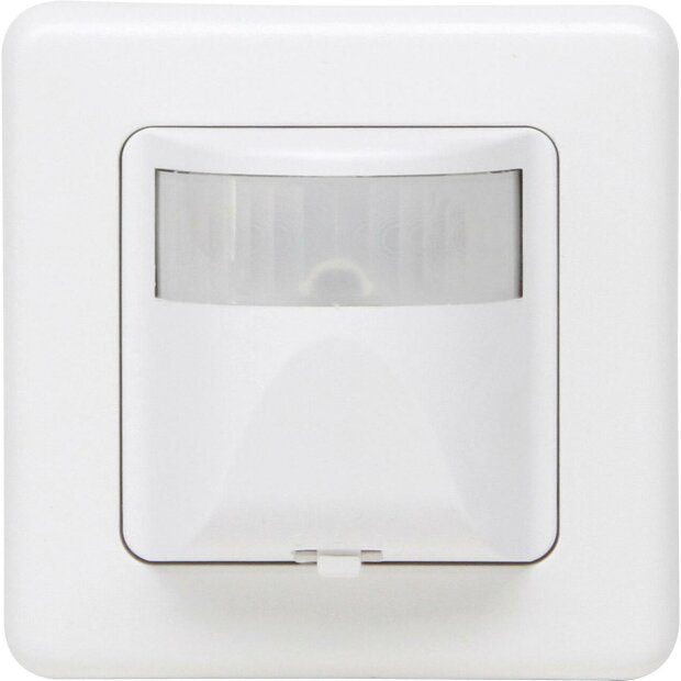 INFRAcontrol T 180° (EUROPA), Infrarot-Bewegungsschalter, 2-Draht, für ohmsche Last 40 - 400W, inkl.Abdeckrahmen