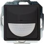 HK05/HK07 - INFRAcontrol T 180°, Infrarot-Bewegungsmelder, 2-Draht-Gerät, 5–300W, 50x50mm, Farbe: matt schwarz