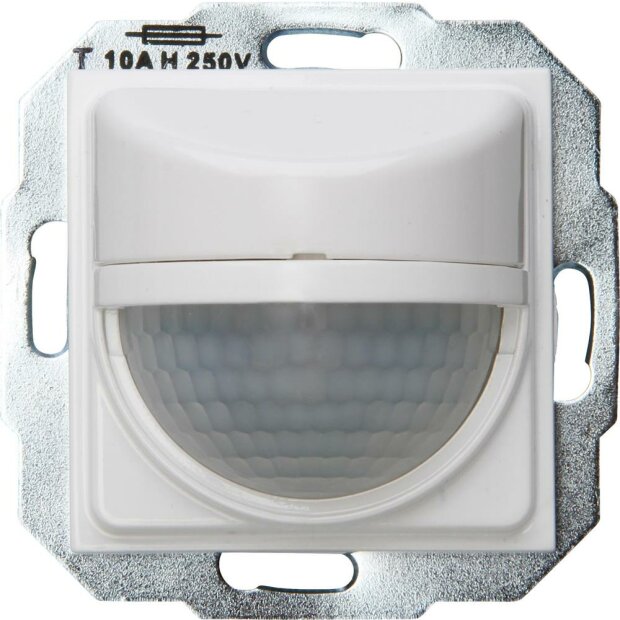 HK07 - INFRAcontrol R180°, Infrarot-Bewegungsmelder, 3-Draht-Gerät, max. 2.00W, 55x55mm, Farbe: reinweiß