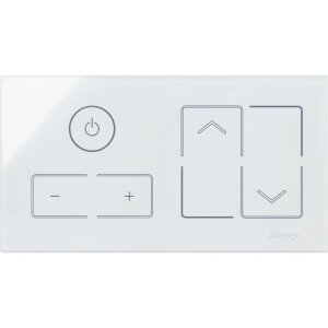 HKi8 - Glas-Sensor, 2-fach, für 1x Dimmer, 1x...