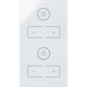 HKi8 - Glas-Sensor, 2-fach, für 2x Dimmer, Farbe:...