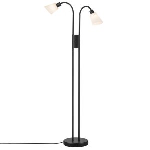 MOLLI Double Stehlampe Schwarz