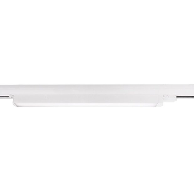 3-Phasenleuchte, Linear 60 mm, 20 W, 4000 K, Weiß, 220-240 V/AC