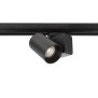 3-Phasen-Spot, Nihal Mini, 15 W, DIM, 4000 K, Schwarz, 220-240 V/AC