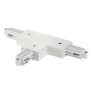 Link T-Connector right Schienensystem Weiss