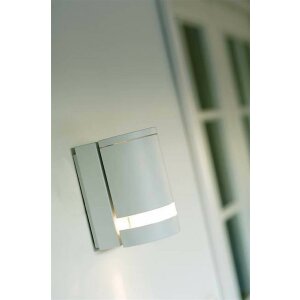 Focus Single Wandleuchte Aluminium