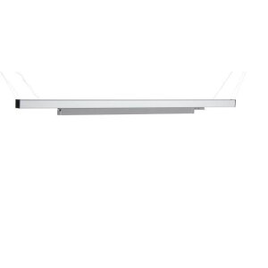 3-Phasenleuchte, Linear 60 mm, 20 W, 4000 K, Grau, 220-240 V/AC