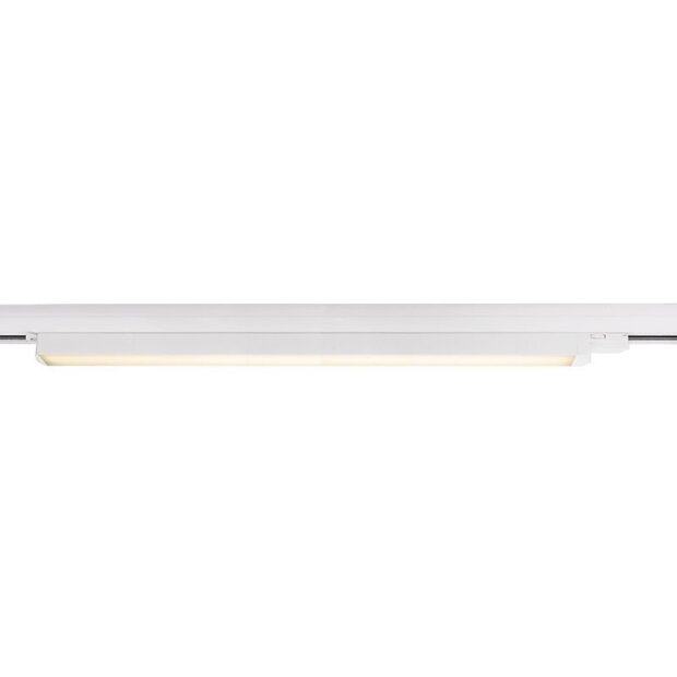 3-Phasenleuchte, Linear 60 mm, 20 W, 3000 K, Weiß, 220-240 V/AC