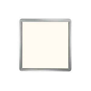 Oja 29 Square IP54 3000/4000K Deckenleuchte Chrom