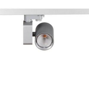 3-Phasen-Spot, Nihal, 33 W, DIM, 4000 K, Silber, 220-240 V/AC