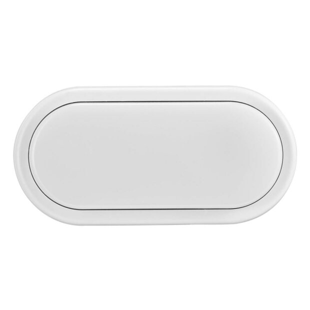 Cuba Outdoor Bright Oval Wandleuchte Weiss