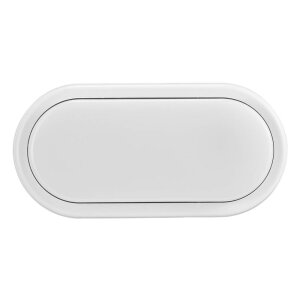 Cuba Outdoor Bright Oval Wandleuchte Weiss