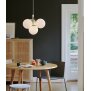 IVONA 4-Spot Pendelleuchte Messing