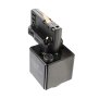 3-Phasen Schienensystem, D Line Steckdosenadapter, Graphitschwarz RAL 9011 || Schwarz, 220-240 V/AC