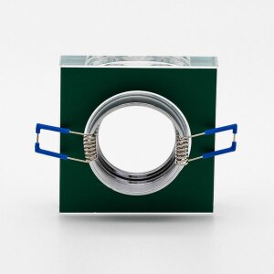 Hagemann Glas Einbaurahmen | 20mm | Eckig | Farbe: Transparent