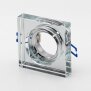 Hagemann Glas Einbaurahmen | 20mm | Eckig | Farbe: Transparent