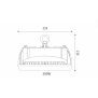 HAGEMANN LED Hallenstrahler Halo high bay  - 200W, 5000K, 30000lm, IP65, Samsung LED, Sosen Driver