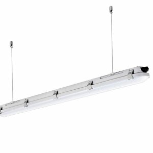 Hagemann 50W Wannenleuchte Tri Proof, 1500mm, IP65,...