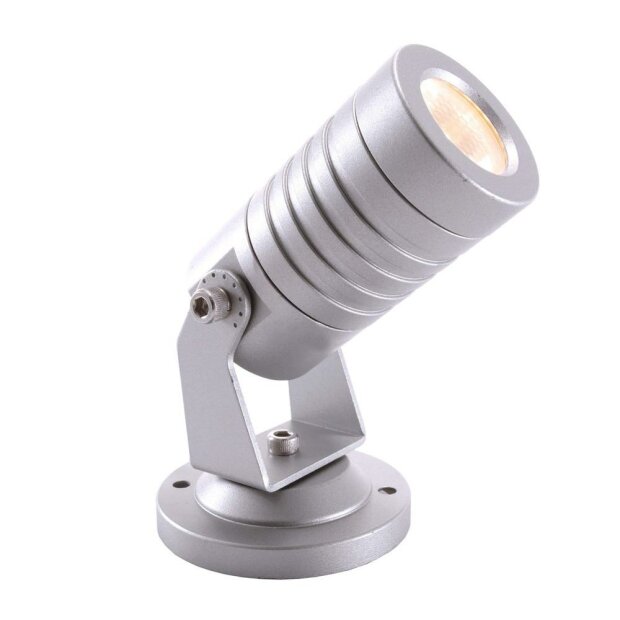 Fluter, Mini I, 2,6 W, 3000 K, Silber, Spannungskonstant, 24 V/DC