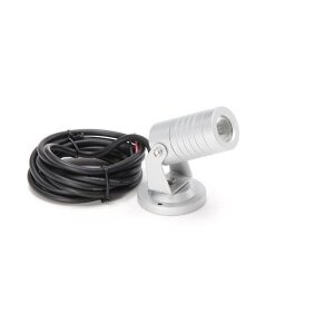 Fluter, Mini I, 2,6 W, 3000 K, Silber, Spannungskonstant, 24 V/DC