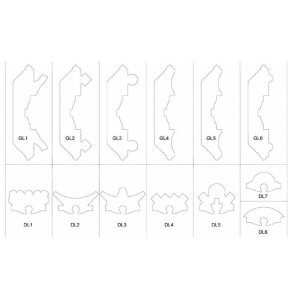 Bajo Abdeckung DL1 für alle Grundplatten (Meterpeis)