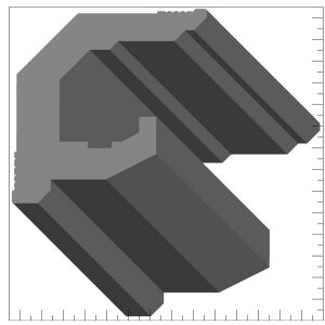 Enno Decken Wandprofil für LED-Stripes (Meterpreis)