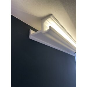 Lars Decken Wandprofil für LED-Stripes und Einbaustrahler (Meterpreis)