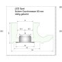 Jorin  Decken Wandprofil für LED-Stripes und Einbaustrahler (Meterpreis)