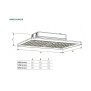Hallentiefstrahler Serie RKU 100W 4000K Neutralweiß