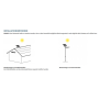 Solar-Flutlichtstrahler Serie SOF 6W IP66 5700K