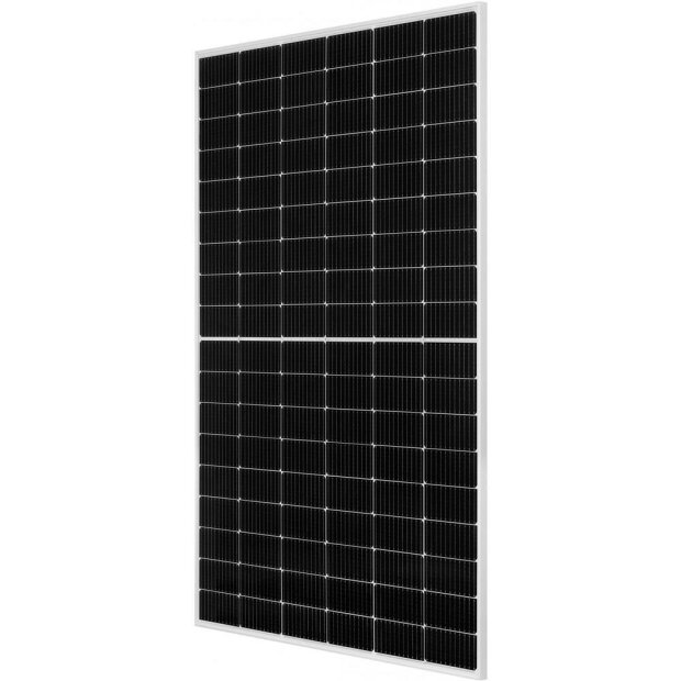 Kopp Mono Halbzellen Single-Glas Photovoltaikmodul, mit 108 monokristallinen/PERC Halbzellen, STC-Leistung: 405Wp, schwarzer eloxierter Aluminiumrahmen