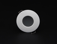 Deko-Light, Deckeneinbauring, Rund IP65, GU10 1x max 35W, Weiß, Spannungskonstant, dimmbar über optional