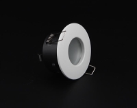 Deko-Light, Deckeneinbauring, Rund IP65, GU10 1x max 35W, Weiß, Spannungskonstant, dimmbar über optional