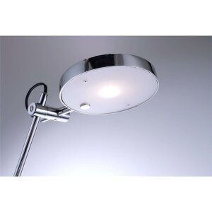 Tischleuchte, 585 mm, 6 W, 3000 K, Silber, 220-240 V/AC