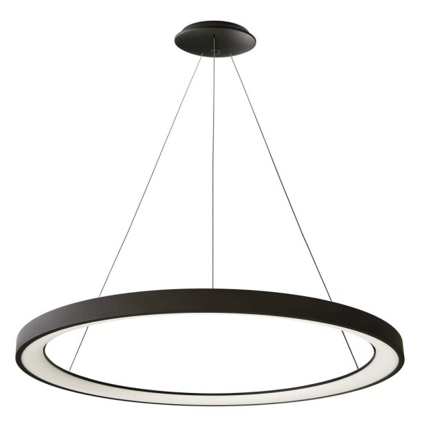 Pendelleuchte, Merope 800 mm, 60 W, DIM, 3000/4000 K, Schwarz, 220-240 V/AC