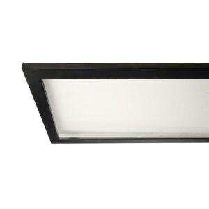 Pendelleuchte, LED Panel transparent, Eckig, 50 W, DIM, 3000/4000 K, Weiß, 220-240 V/AC