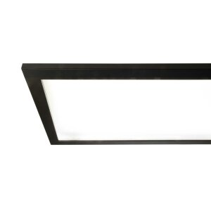 Pendelleuchte, LED Panel transparent, Eckig, 50 W, DIM, 3000/4000 K, Weiß, 220-240 V/AC