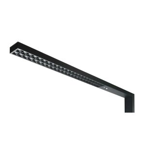 Stehleuchte, Office Three Motion Up and Down, 80 W, Touch Dim, 4000 K, Schwarz, 200-240 V/AC