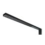 Stehleuchte, Office Three Motion Up and Down, 80 W, Touch Dim, 4000 K, Schwarz, 200-240 V/AC