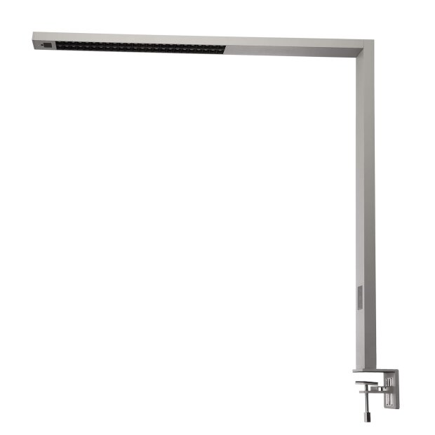 Tischleuchte, Office Three Pro, Motion, 80 W, DIM, 2700/6500 K, silber, 200-240 V/AC