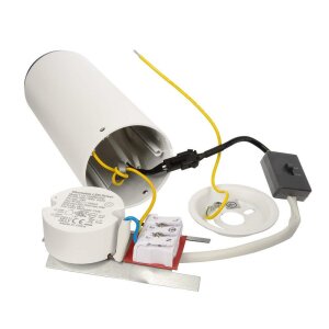 Deckenaufbauleuchte, Lucea, 10 W, 3000/4000 K, Weiß, 220-240 V/AC