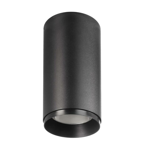 Deckenaufbauleuchte, Lucea, 20 W, 3000/4000 K, Schwarz, 220-240 V/AC