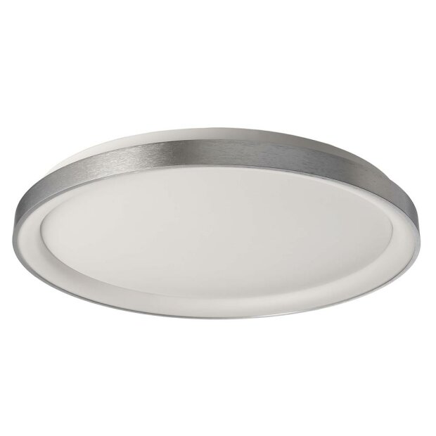 Deckenaufbauleuchte, Merope 600 mm, 42 W, DIM, 3000/4000 K, Silber, 220-240 V/AC
