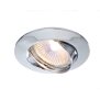 Deko-Light, Deckeneinbauring, Rund Tilt, 1x max 50 W MR16, Silber, Spannungskonstant, dimmbar über o