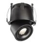 Deckeneinbauleuchte, Uni II Mini Tilt, 9 W, 3000 K, Schwarz, Stromkonstant, 18-19 V/DC, Bemessungsst