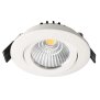 Deckeneinbauleuchte, Dione, 8,5 W, DIM, 3000 K, Weiß, 220-240 V/AC