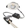 Deckeneinbauleuchte, Dione, 8,5 W, DIM, 3000 K, Weiß, 220-240 V/AC